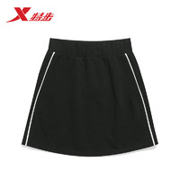XTEP 特步 女休闲运动半身裙运动风2023年新款舒适短裙半身裙