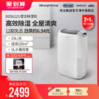 De'Longhi 德龙 Delonghi/德龙 DDSX225 除湿机家用抽湿机吸湿器可干衣卧室内小型