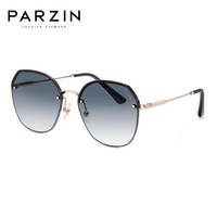 PARZIN 帕森 星砂系列 8261 女士太阳镜 星空灰 61mm