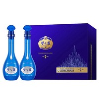 YANGHE 洋河 梦之蓝 蓝色经典 M6 40.8%vol 浓香型白酒 500ml*2瓶 礼盒装
