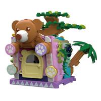 JAKI 佳奇 星梦叠乐园系列 JK2102 丛林小熊屋