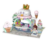 JAKI 佳奇 女孩街景:晴天泡芙积木街景系列 JK2123 心欢甜筒