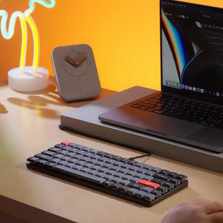 Keychron K3Pro 机械键盘 薄款矮轴客制化键盘 支持QMK/VIA改键 84键炫彩RGB灯效H1
