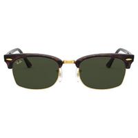 Ray-Ban 雷朋 Clubmaster派对达人系列 RB3916 130431 中性太阳镜 玳瑁框绿片 52mm