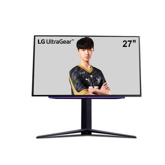 LG 乐金 27GS94U 27英寸 IPS G-sync FreeSync 显示器（3840×2160、144Hz、95%DCI-P3、HDR400）