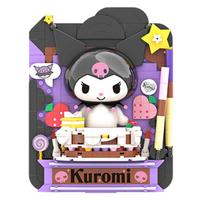 TOPTOY三丽鸥积木版画系列TC1503酷洛米的黑森林蛋糕