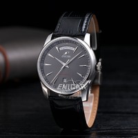 ENICAR 英纳格 瑞士英纳格表官方正品红牌系列商务自动机械手表皮带男表