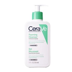 CeraVe 适乐肤 舒缓净颜泡沫洁面保湿补水不干燥敏感肌236ml+88小样