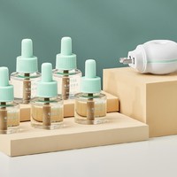 十月结晶 蚊香液无味电蚊香 全家适用驱蚊液5液+1器