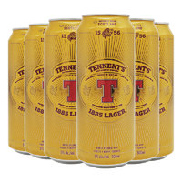 TENNENT 英国进口啤酒Tennent‘s替牌啤酒500ml*6听