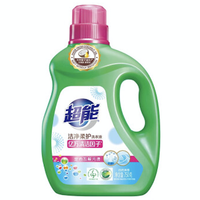 超能 洁净柔护洗衣液 750g+2kg*3袋 自然清香