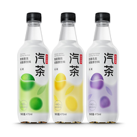 农夫山泉 NONGFU SPRING 汽茶低糖碳酸茶饮料 470ml*15瓶