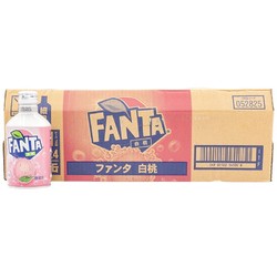 Fanta 芬达 白桃子弹头碳酸饮料300ml*24罐