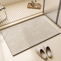 素苑 浴室吸水地垫软硅藻泥简约卫生间门口地毯家用进门防滑速干脚垫子