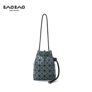 三宅一生 BAO BAO ISSEY MIYAKE 奢侈品 女士卡其绿色单肩包水桶包 BB18 AG561 64/BB13 AG561 64