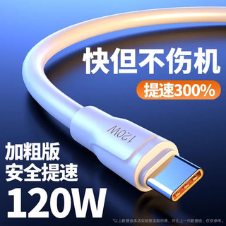 摩力小象 Type-C 数据线 120W 1m