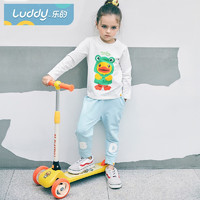 luddy 乐的 小黄鸭系列 LD-1010 儿童滑板车 黄色