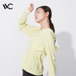VVC 2023新款防晒披肩衣女夏季防紫外线透气连帽运动防晒薄外套