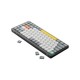 PLUS会员：NuPhy Air75 84键 2.4G蓝牙 多模无线机械键盘 灰色 佳达隆G轴茶轴 RGB