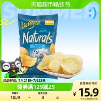 88VIP：Lorenz 劳仑兹 德国劳仑兹进口海盐胡椒薯片食品小吃100g网红零食薯条办公室美食