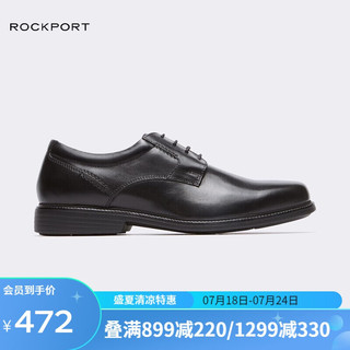 ROCKPORT 乐步 Charles Road系列 男士德比鞋 V80553 黑色 42