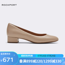 ROCKPORT 乐步 女鞋商务优雅经典女装皮鞋舒适减震低跟鞋 CI3232 36