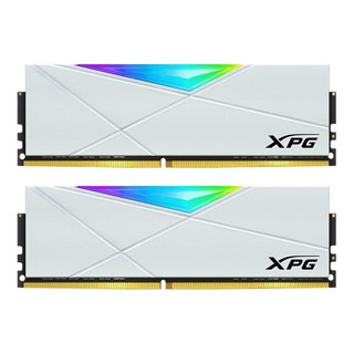 ADATA 威刚 XPG 龙耀 D50 DDR4 3200/3600 16G套装 台式机内存条 D50 DDR4 3200 16*2 32G套装白