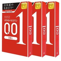 88VIP：OKAMOTO 冈本 001标准版 安全套 3只*3盒 共9只