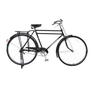 PHOENIX 凤凰 城市自行车 ZA-42 黑色 28英寸 单速