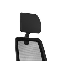 Steelcase 世楷 Personality Plus系列电脑椅头枕人体工学椅办公座椅头靠靠枕 黑色黑框 限碳素黑/典雅黑
