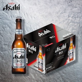 Asahi 朝日啤酒 超爽生)11.2度 330ml*48瓶整箱瓶装