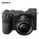 SONY 索尼 Alpha 6700 APS-C微单相机数码Vlog视频 SELP1650套机（AI智能芯片 ILCE-6700/a6700）