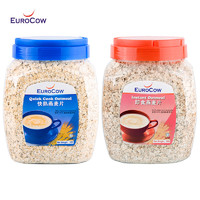 EUROCOW 优佳 马来进口优佳Eurocow即食快熟澳洲纯燕麦片代餐免煮早餐即食