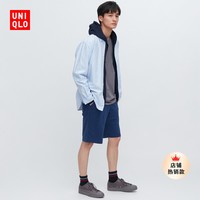 UNIQLO 优衣库 男装 水洗针织松紧短裤(休闲运动中裤 五分裤) 455891