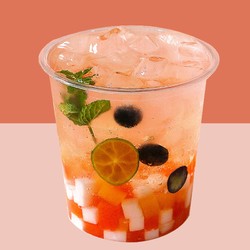 康雅酷 魔力水晶果椰果粒饮品专用米雪彩色果冻椰果肉