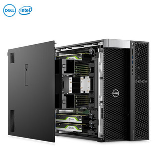 DELL 戴尔 Precision T7920塔式图形工作站深度学习主机2*至强金牌6248R/256G/1T+4T/2*RTX4090 24G/定制