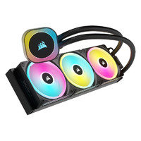 USCORSAIR 美商海盗船 iCUE LINK H150i RGB 360mm 一体式水冷散热器 黑色