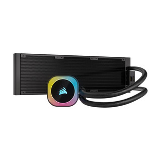 USCORSAIR 美商海盗船 iCUE LINK H150i RGB 360mm 一体式水冷散热器 黑色