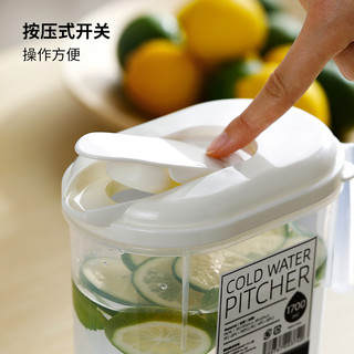 日本霜山冷水壶冰箱大容量凉水壶夏季家用凉白开冰水壶冷泡茶壶