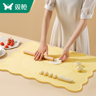 双枪 家用硅胶和面垫