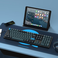 Keychron Q6Pro机械键盘 蓝牙有线键盘 Mac键盘 键盘机械 gasket结构 铝坨坨 Q6P-B1 RGB 热插拔旋钮版套件黑色