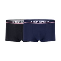 XTEP 特步 男子运动平角内裤 舒适透气男子运动内裤
