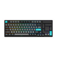 Akko 艾酷 3098N 98键 2.4G蓝牙 多模无线机械键盘 黑青 TTC爱心轴 RGB