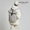 Gaston Luga 双肩包包新款卷盖书包男潮酷原创大学生简约 橄榄绿