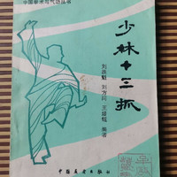 少林十三抓1984年中国展望出版社少林武术武功招数招法版老书籍 法版老书籍