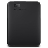 西部数据 Elements 新元素系列 2.5英寸 USB便携式移动机械硬盘 4TB USB3.0 黑色