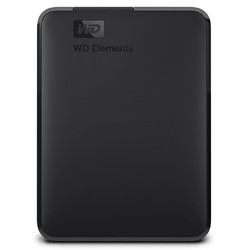 Western Digital 西部数据 Elements 新元素系列 2.5英寸 USB便携式移动机械硬盘 4TB USB3.0 黑色