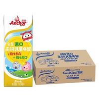 Anchor 安佳 新西兰原装进口 金装高钙儿童牛奶 190ml*27整箱 早餐牛奶