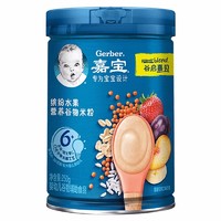 Gerber 嘉宝 宝宝辅食6月+米粉 缤纷水果 250g