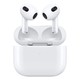 PLUS会员：Apple 苹果 AirPods 3 半入耳式无线蓝牙耳机 白色